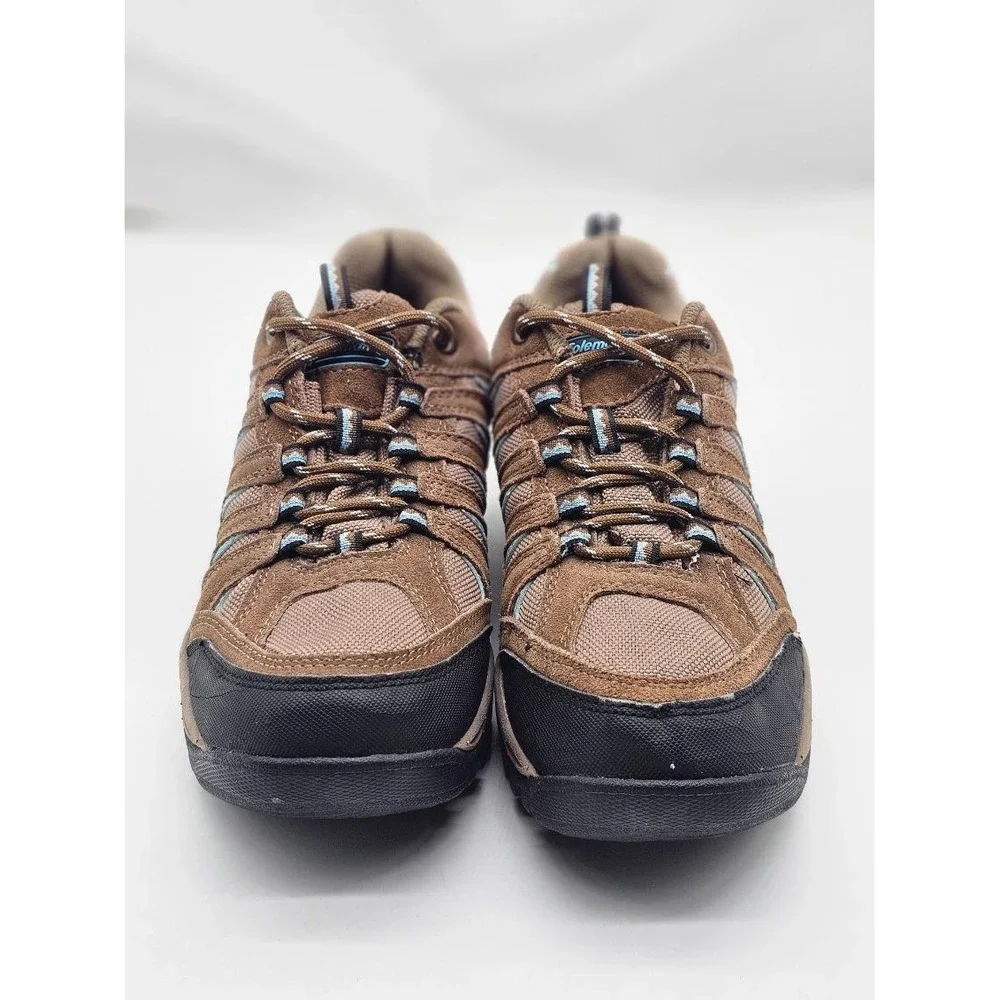 Coleman Crescent-W Hiking Shoes Women 7 Brown  Leather Mesh Outdoor